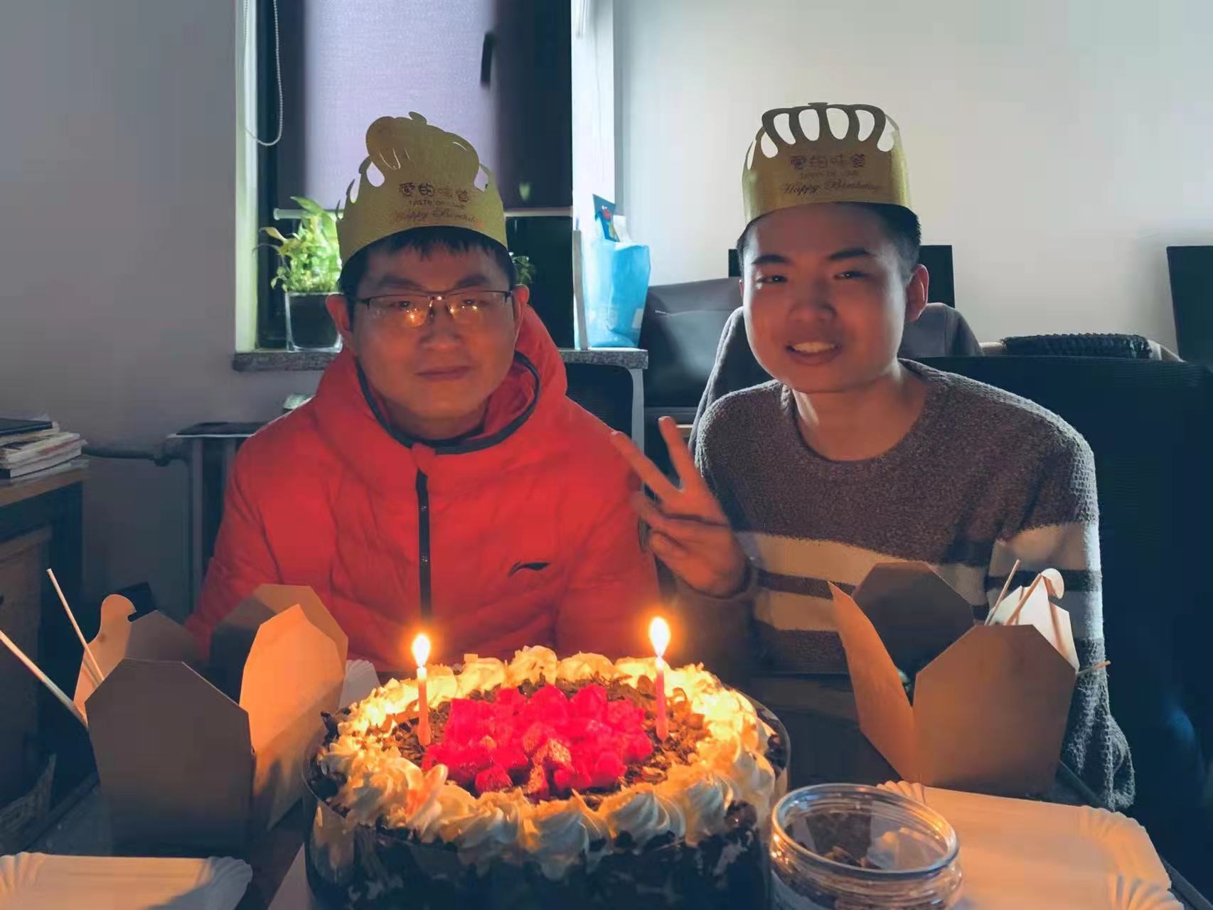 Birthday party for Qingyuan and Jitao